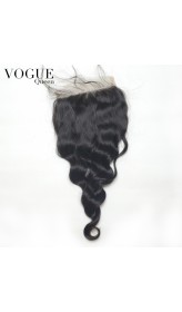 Brazilian Hair Loose Wave 5x5 Lace Closure,Free Part/Middle Part/3 Part,Natural Color